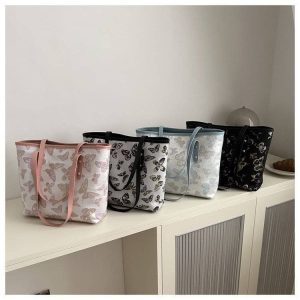 Butterfly tote bag